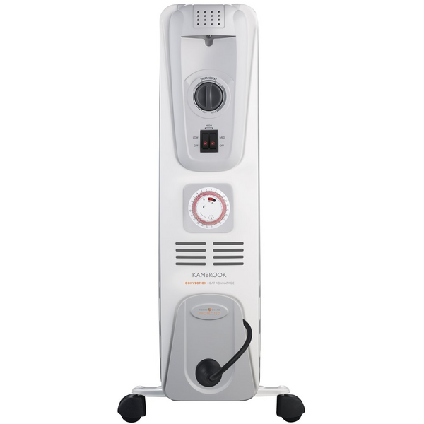 Kambrook 11 Fin Oil Column Heater KOH111WHT Andoo