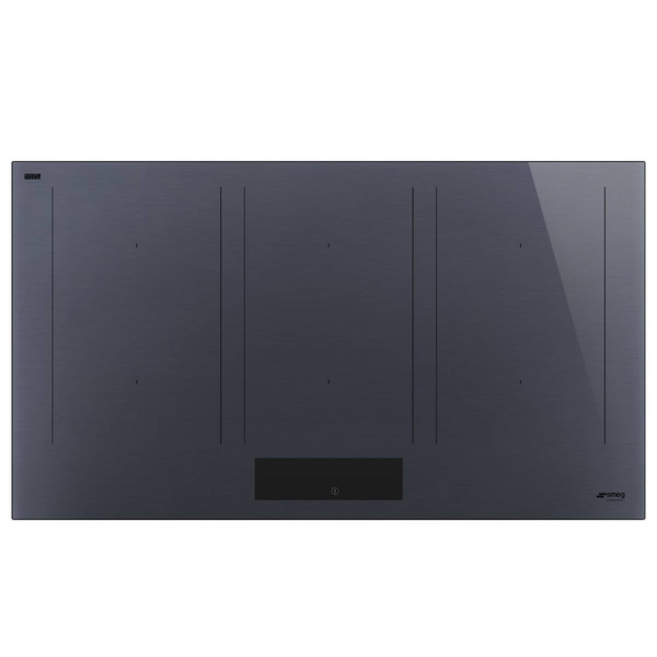 Smeg Linea 90cm Multizone Induction Cooktop with AutoVent 2.0 Neptune Grey SIM1964DG