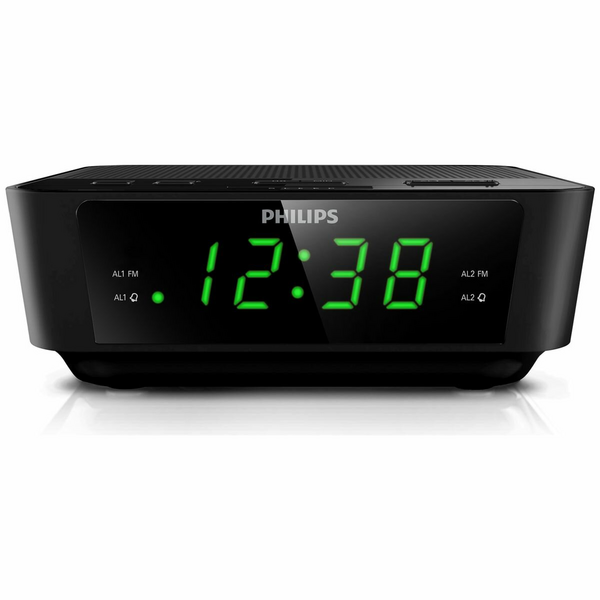Philips Digital Tuning Alarm Clock Radio AJ3116