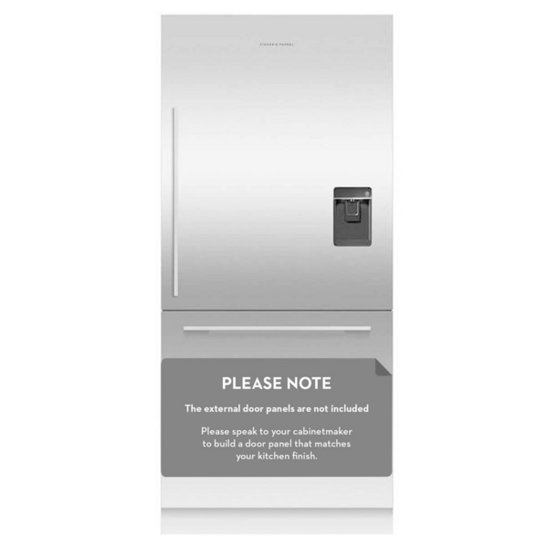 Fisher & Paykel Series 7 477L Integrated Bottom Mount Refrigerator with Ice and Water Right Hinge RS9120WRU1