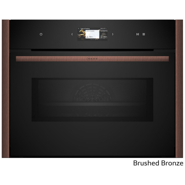 NEFF 45cm Compact Oven with Microwave Brushed Bronze C29MS3AY0-BB