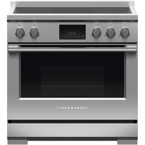 Fisher & Paykel 91cm Series 9 Professional Freestanding Induction Pyrolytic Oven Stainless Steel RIV3-915