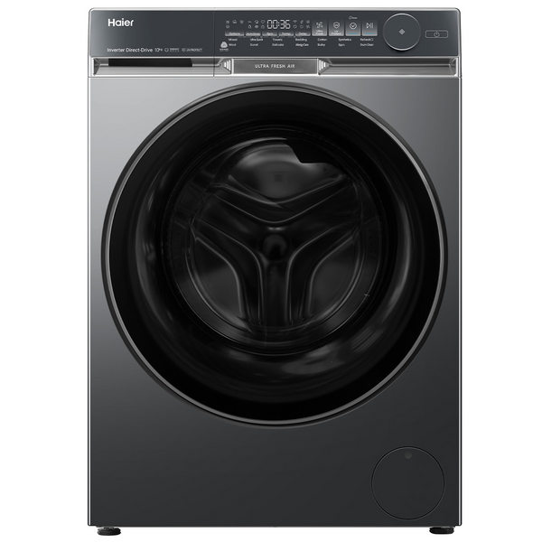 Haier 500 Series 10kg Front Load Washing Machine with Ultra Fresh Air Dark HWF10DB2