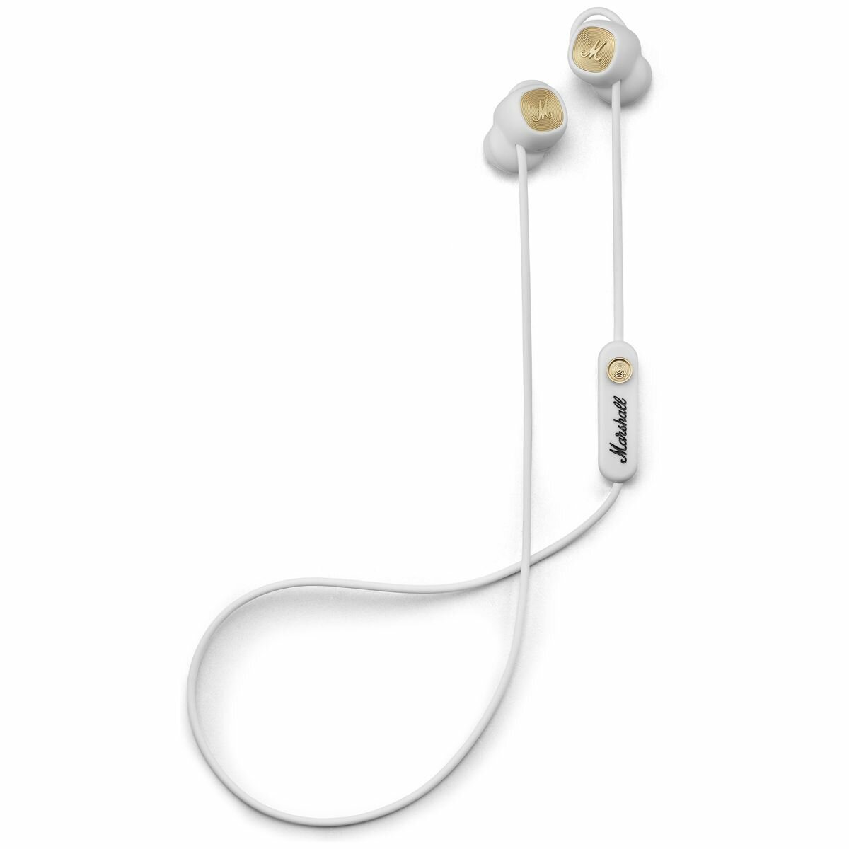 Marshall Minor II Wireless Bluetooth In Ear Headphones White 156089