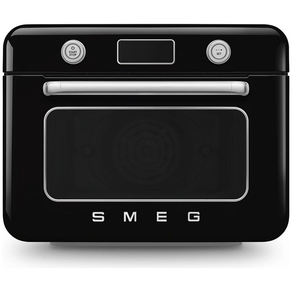 Smeg Retro Style Benchtop Combi-Steam Oven Black COF01BLAU