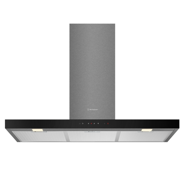 Westinghouse 90cm Canopy Rangehood with Hob2Hood Dark Stainless Steel WRC924DSD