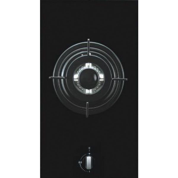 Artusi 30cm Domino Natural Gas Wok Burner Tempered Glass CAGH31B