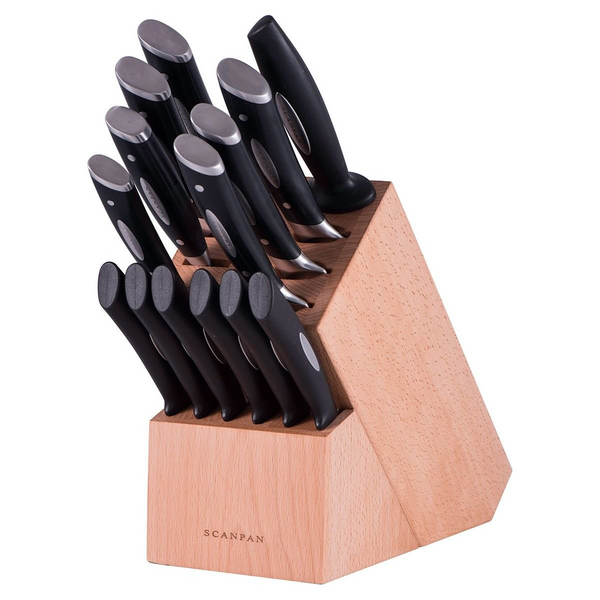 Scanpan 15-Piece Cutlery Block Set 18089
