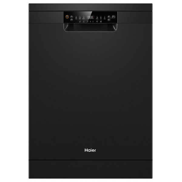 Haier 60cm Freestanding Dishwasher Black HDW15F2B1