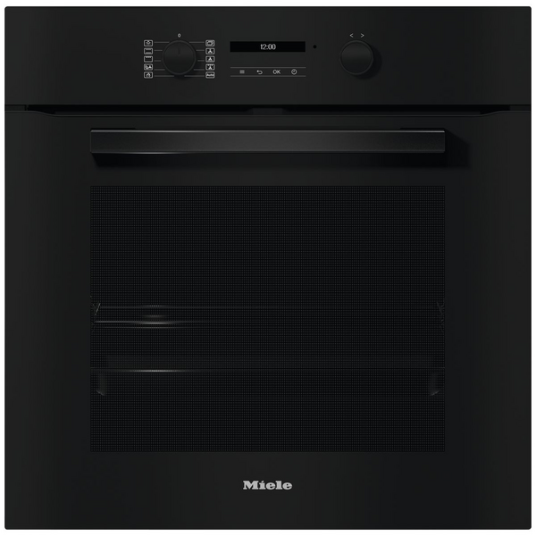 Miele 60cm Pyrolytic Built-In Oven Black H2861BPBLACK