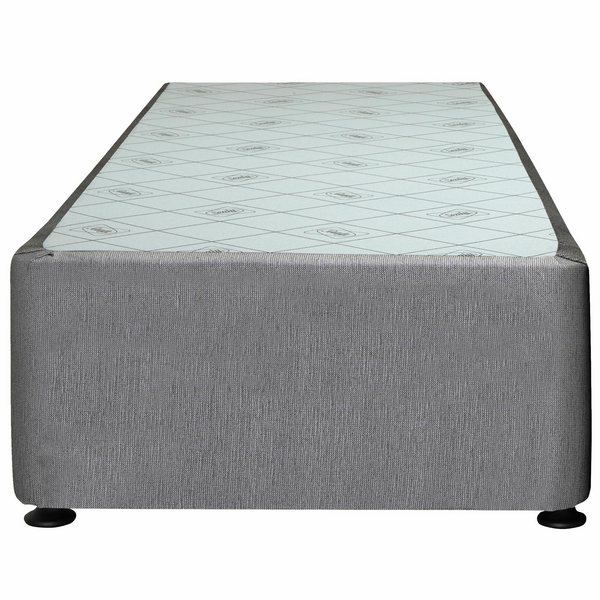 Sealy Long Single Spacesaver Base - Blank In Charcoal - 728214
