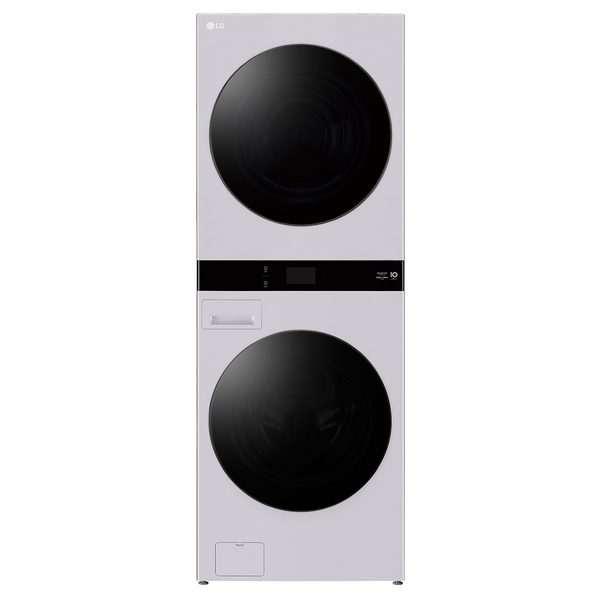 LG AI WashTower 19kg/10kg All-In-One Stacked Washer Dryer Matte Grey WWT-1910MGR