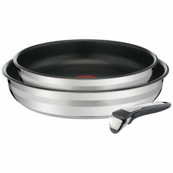Tefal Jamie Oliver Ingenio Non-Stick Induction 3 Piece Frypan Cookware Set L9569432