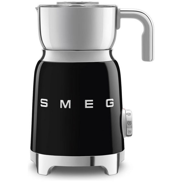 Smeg 50's Style Retro Milk Frother Black MFF11BLAU