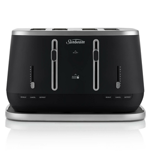 Sunbeam Kyoto City Collection 4 Slice Toaster Black TAM8004BK