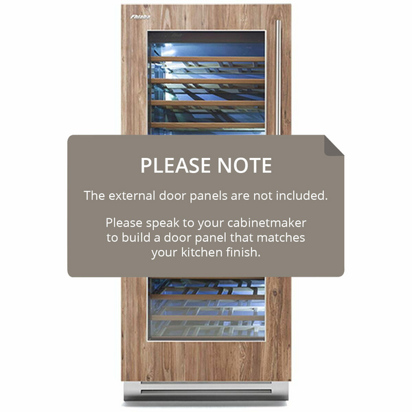 Fhiaba 90cm Integrated Wine Cellar Left Hinge S8990FW3A