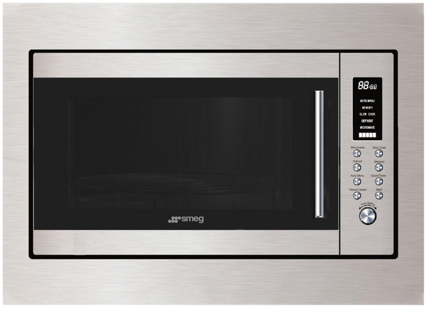 Integrated microwave smeg outlet