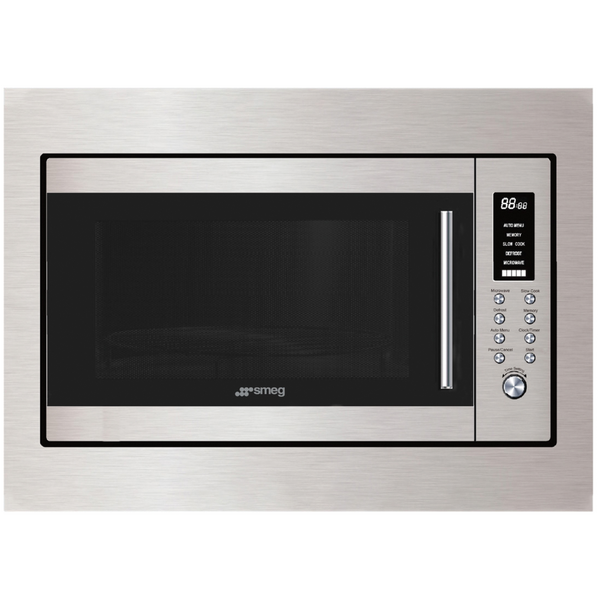 Smeg 31L Built In Microwave with Trim Kit SMO31XT Andoo