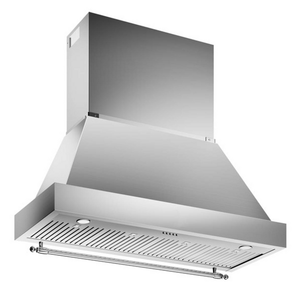 Bertazzoni 120 cm Heritage Series Wall Mount Rangehood Stainless Steel K120HERTX-KC48HERTAV