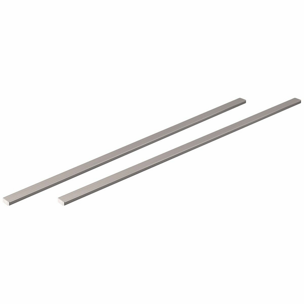 Bora Side Frame for Cooktop Depth 515mm - Stainless Steel USL515