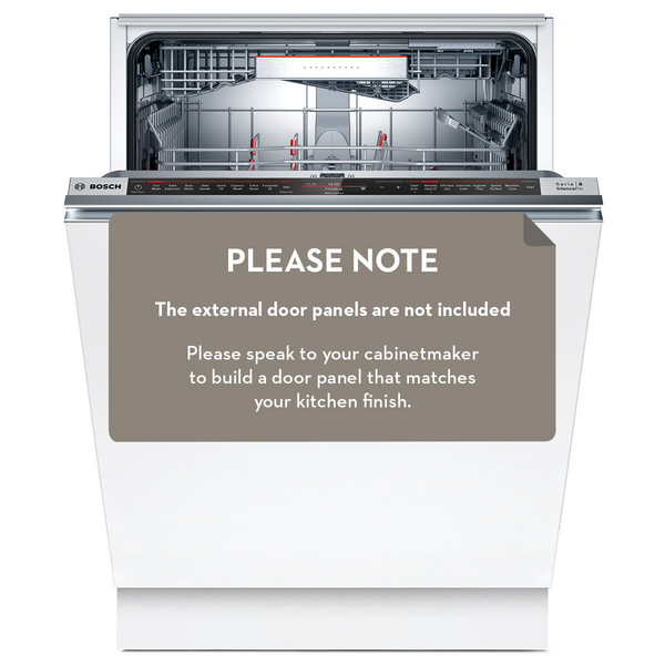 Bosch 60cm Series 8 Fully Integrated Tall Tub Dishwasher SBV8EDX01A