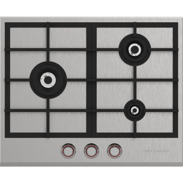 Spezialist 64cm Stainless Steel LP Gas Cooktop S30643SPLPG