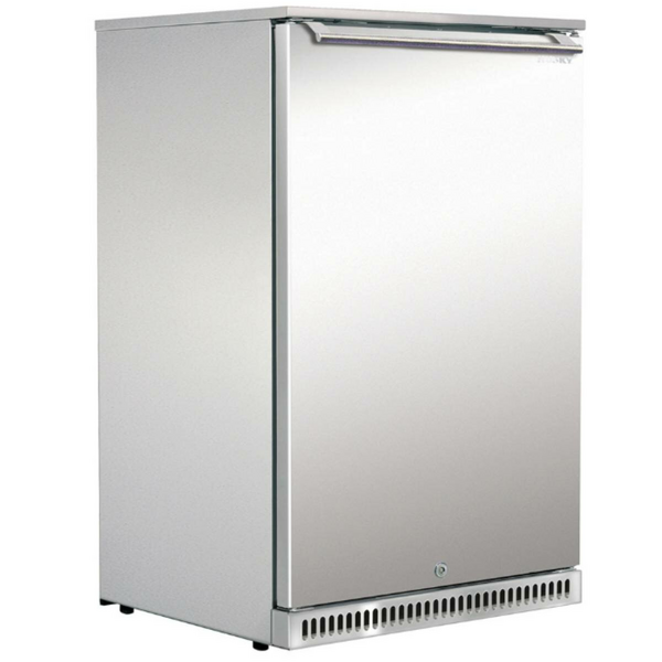 Husky Tropical Outdoor Alfresco Single Stainless Steel Solid Door 118L Drinks Cooler ALFC1SD840