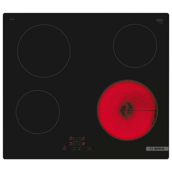 Bosch 60cm Series 4 Ceramic Cooktop Black PKE611BA2A