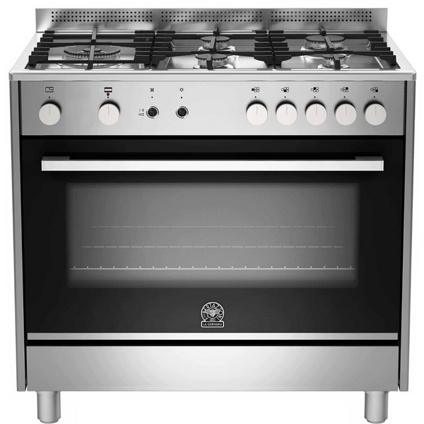 La Germania 90cm Futura Freestanding Natural Gas Oven/Stove TUS95L71DX