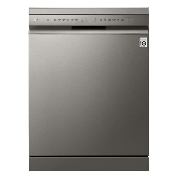 LG 60cm 15 Place QuadWash Dishwasher in Platinum Steel Finish XD4B15PS
