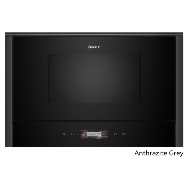 NEFF Flex Design N70 Built-In Microwave Oven Flex Design Anthracite Grey NL9WR21Y1A-AG