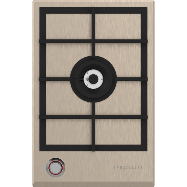 Spezialist 34cm LP Gas Cooktop with Stainless Steel Plate Copper Surface S30341SPBCULPG