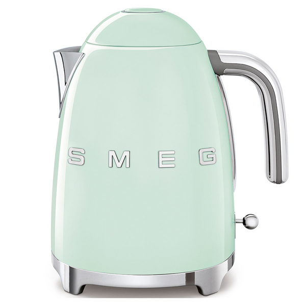 Smeg 50s Retro Style Aesthetic Electric Kettle Pastel Green KLF03PGAU