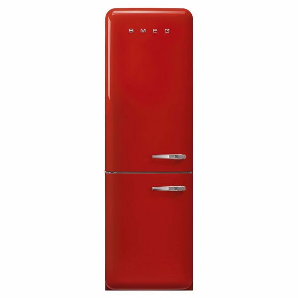 Smeg FAB 50's Style 331L Bottom Mount Refrigerator Red FAB32LRD5AU