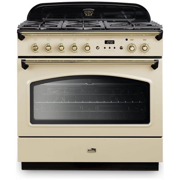 Falcon 90cm Classic FX Cream Dual Fuel Freestanding Oven CLA90FXDFCR-BR