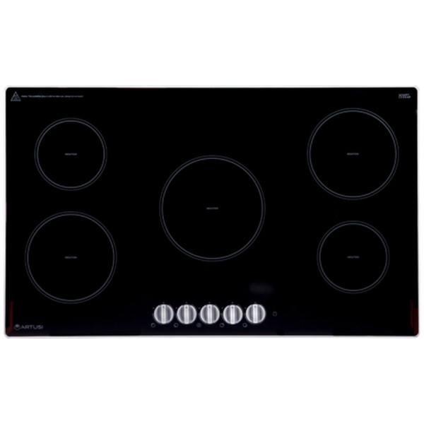 Artusi 90cm Induction 5 Zone Cooktop CAID905K