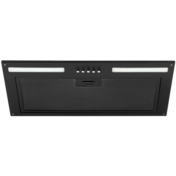 Schweigen Black Undermount Rangehood On-Board Motor NAUM-6B