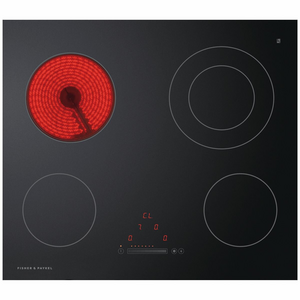 Fisher & Paykel Series 5 60cm Electric Cooktop Black Glass CE604DTB1