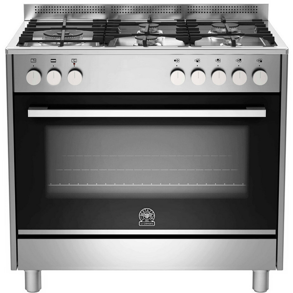 La Germania 90cm Futura Series Dual Fuel Freestanding Oven/Stove TUS95L61LDX