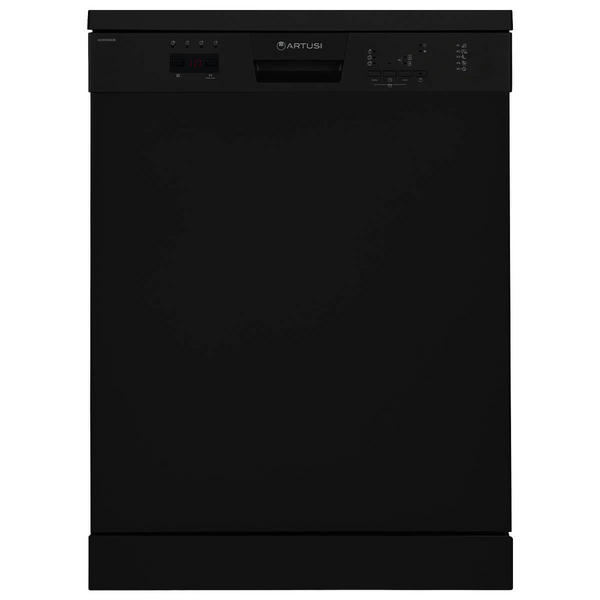 Artusi 60cm Freestanding Black Dishwasher ADW5002B