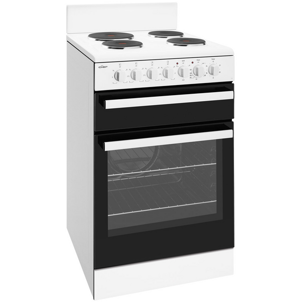 Chef 54cm Freestanding Electric Oven CFE533WB
