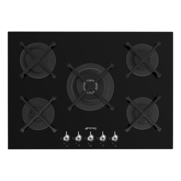 Smeg 72cm Classic Gas On Tempered Glass Cooktop PV375NAU