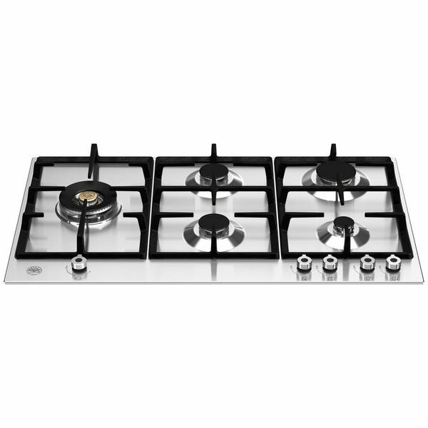 Bertazzoni 90cm Professional Series Natural Gas Stainless Steel Cooktop P905LPROX