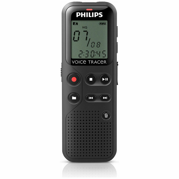 Philips Voice Tracer Digital Recorder with 4GB PC Connection VT1150 DVT1150