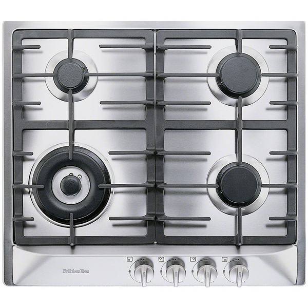 Miele 60cm 4 Burner Natural Gas Cooktop Stainless Steel KM362-1G