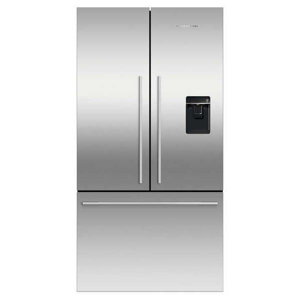 Fisher & Paykel Series 7 569L French Door Refrigerator with Ice and Water Stainless Steel RF610ADUX5