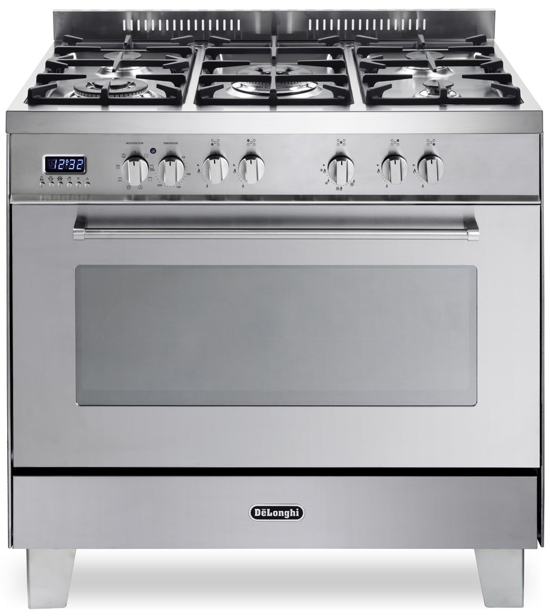 Delonghi 90cm Freestanding Dual Fuel Oven Stove DEFP907S