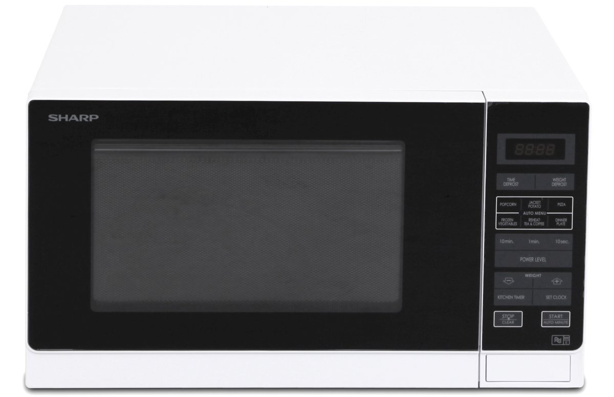 Sharp R30A0W Midsize Microwave 900W