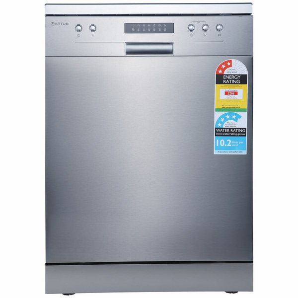 Artusi 60cm Freestanding Stainless Steel Dishwasher ADW5001X