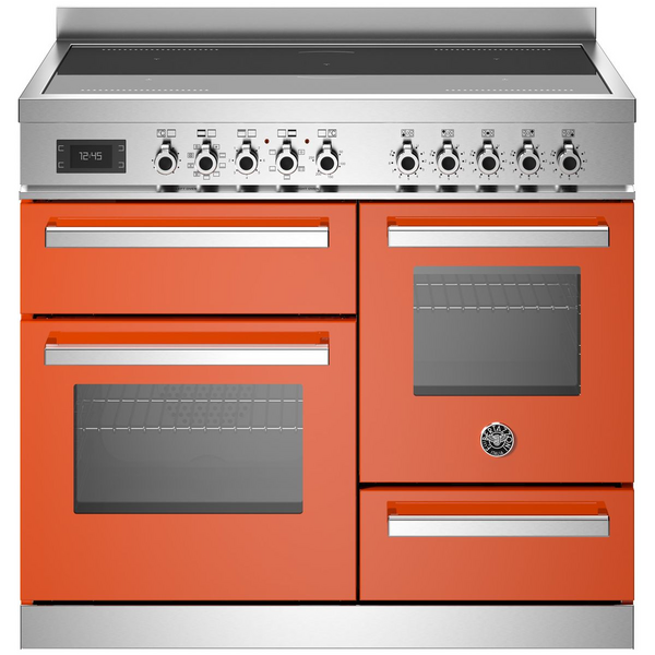Bertazzoni 100cm Arancio Induction Freestanding Oven PRO105I3EART